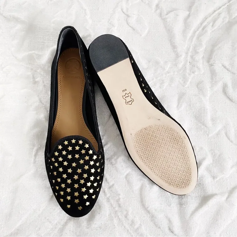 Tory Burch Olympia Star Genuine Calf Hair Loafer Size 6